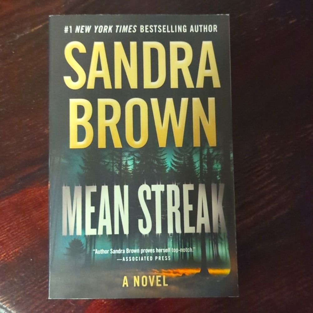 Sandra Brown #1 New York Bestselling Author Mean Streak Novel